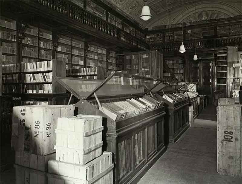 La Biblioteca Nazionale Braidense durante seconda guerra mondiale