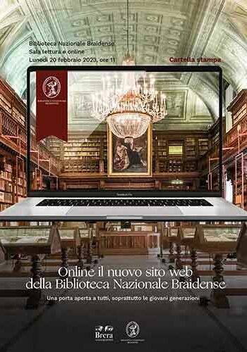 On line il nuovo sito della Biblioteca Nazionale Braidense